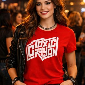 2-sided Soft Triblend Unisex Crewneck T-shirt - Toxic Tee Summer 2026